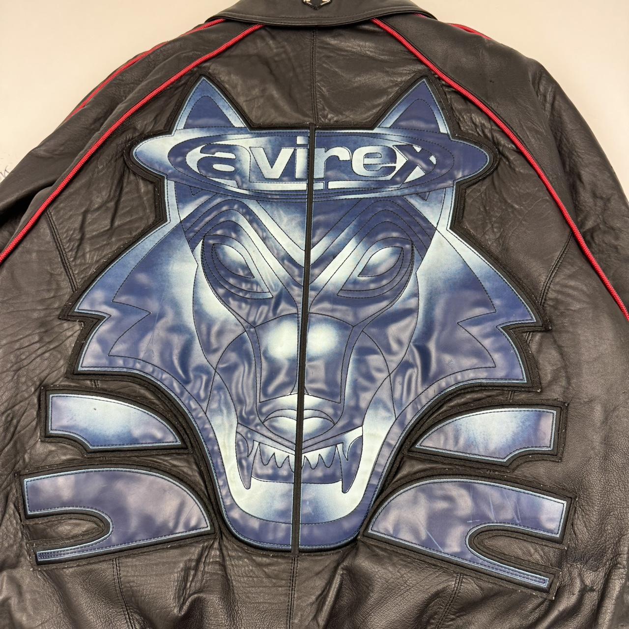 Avirex Leather Jacket  (L)