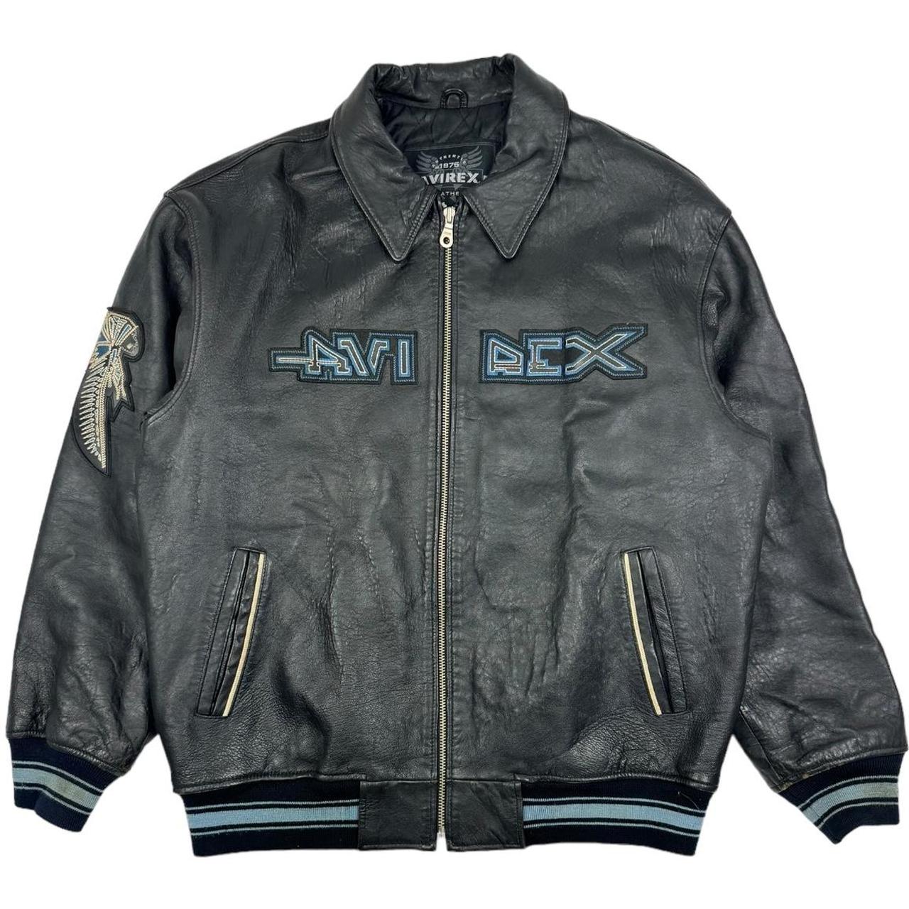 Avirex Leather Jacket (XL)