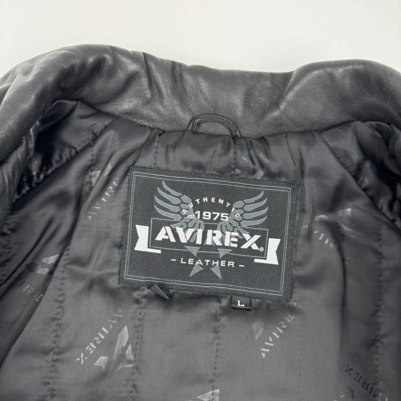 Avirex Leather Jacket  (L)