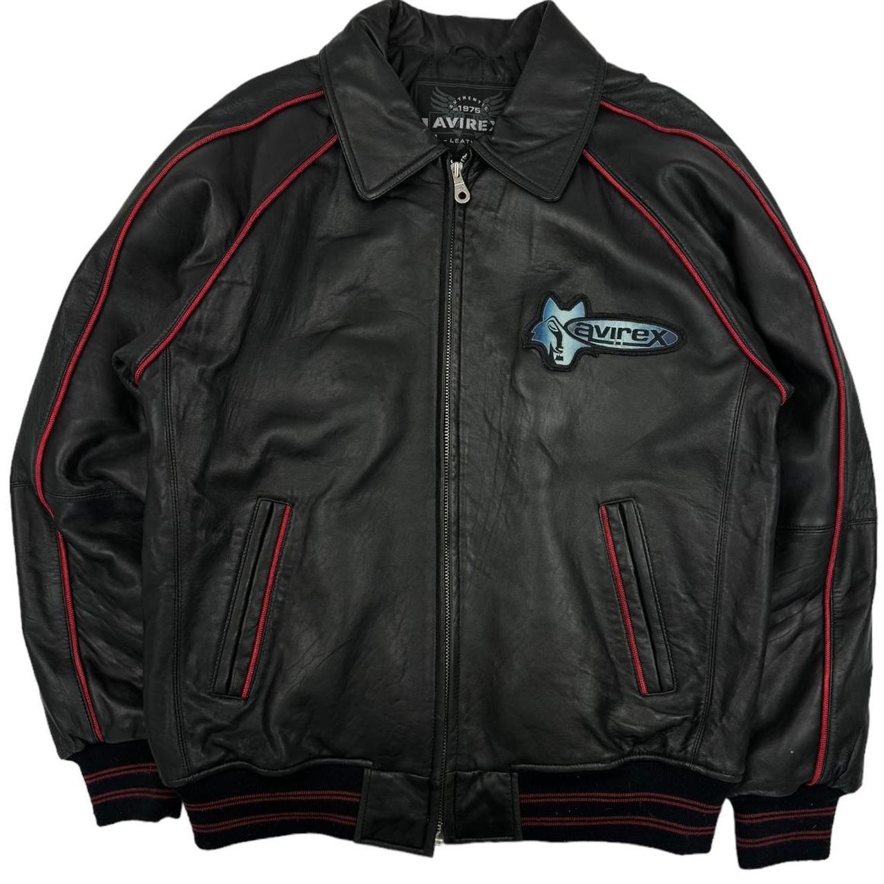 Avirex Leather Jacket  (L)