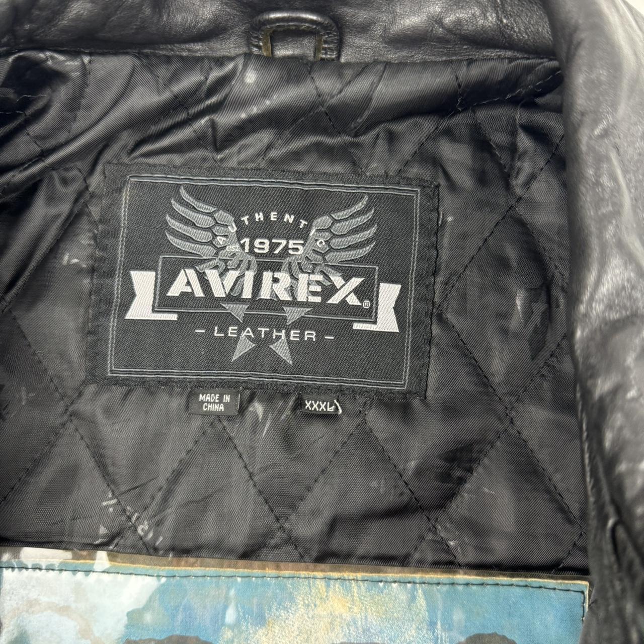 Avirex Leather Jacket (XL)