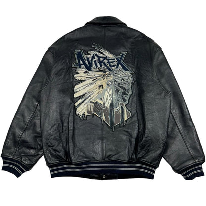 Avirex Leather Jacket  (XL)