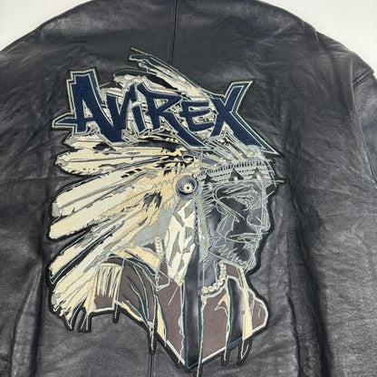 Avirex Leather Jacket  (XL)