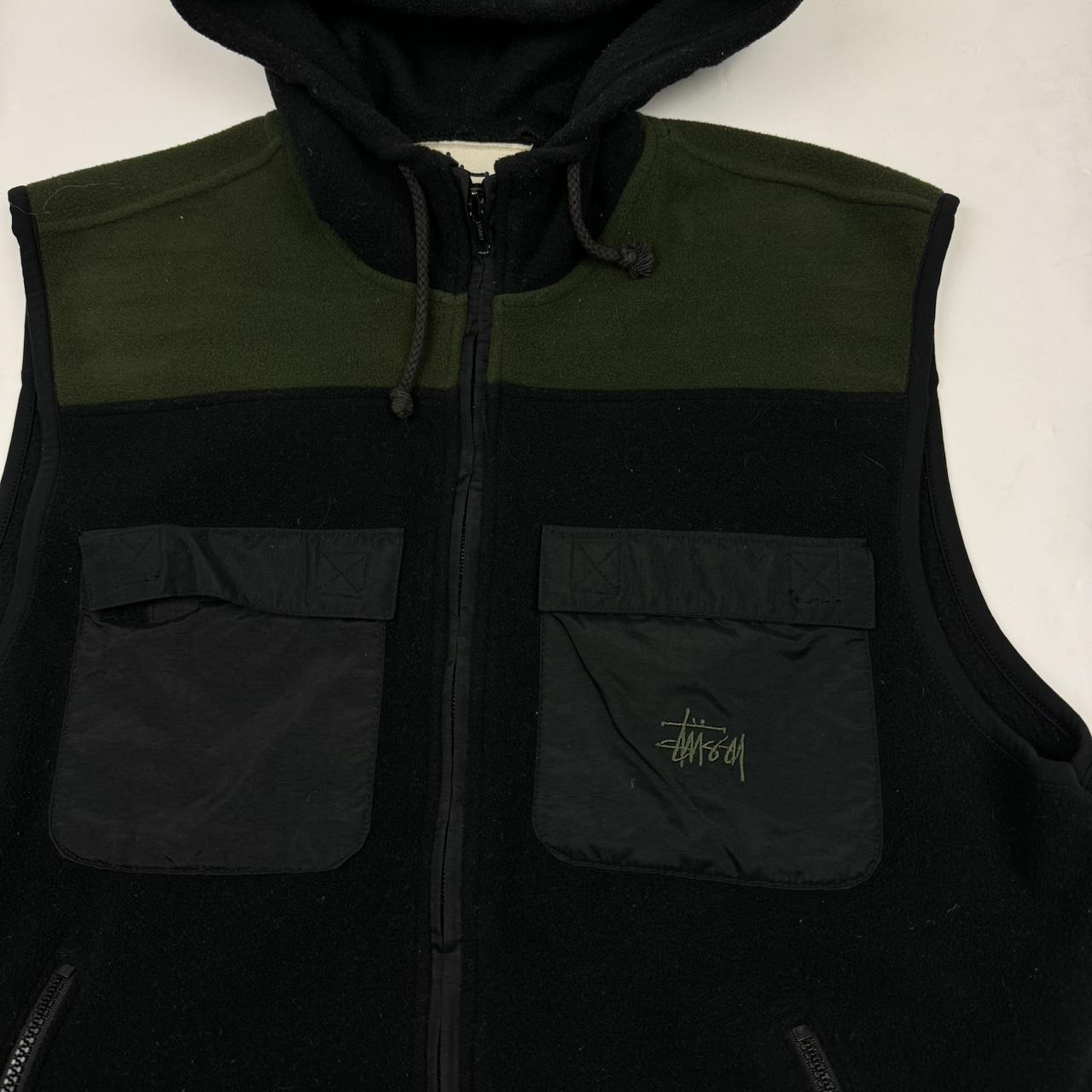 Vintage Stussy Fleece Vest (L)