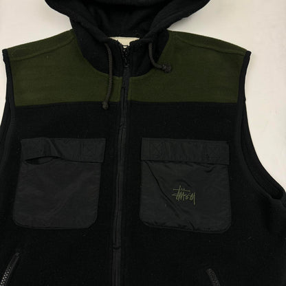 Vintage Stussy Fleece Vest (L)