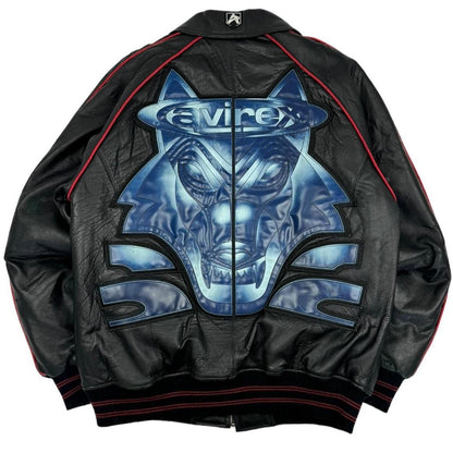 Avirex Leather Jacket  (L)