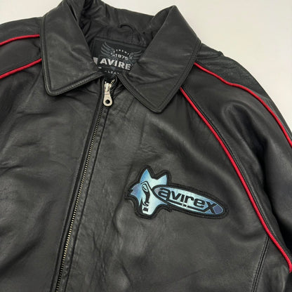 Avirex Leather Jacket  (L)