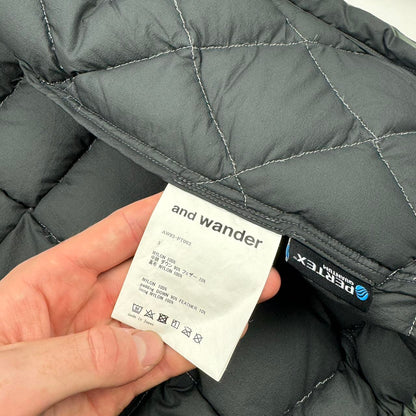 And Wander Diamond Stitch Puffer (M)