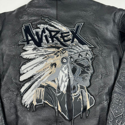 Avirex Leather Jacket (XL)